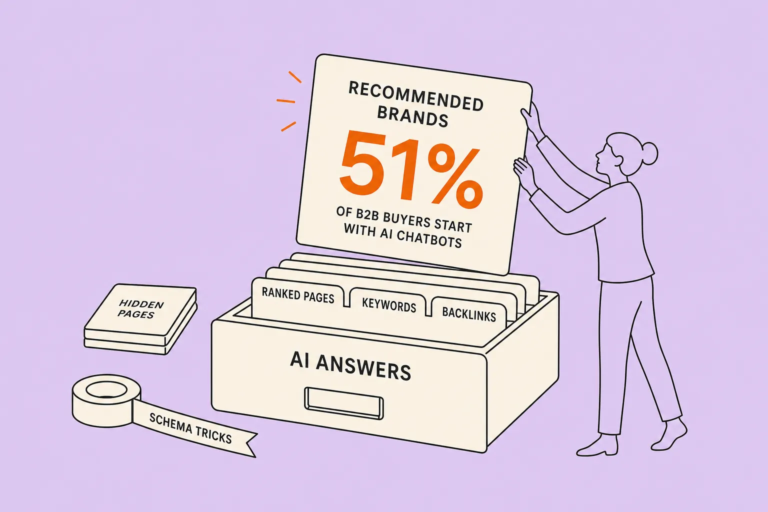 From Retrieval to Recommendation: How B2B Brands Earn a Spot in AI Answers