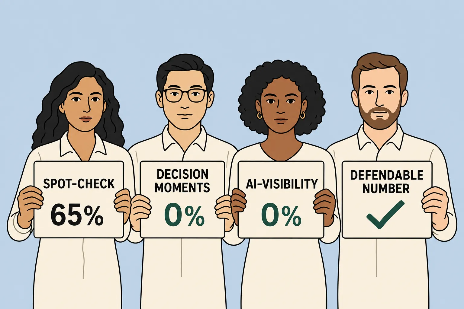 The Board Wants an AI-Visibility Number You Can Actually Defend