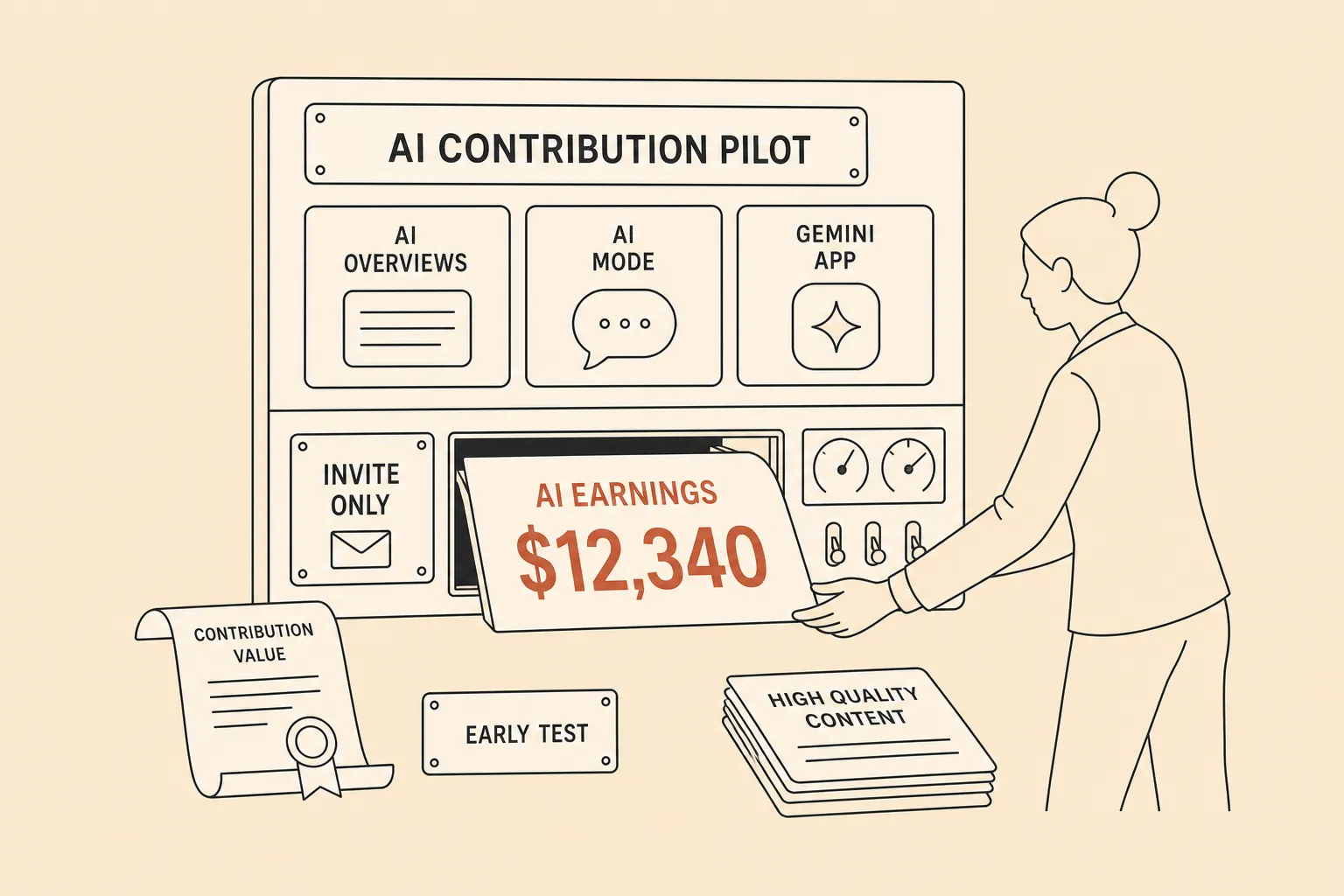 When Your Content Powers Google's AI Answers, It Might Now Pay